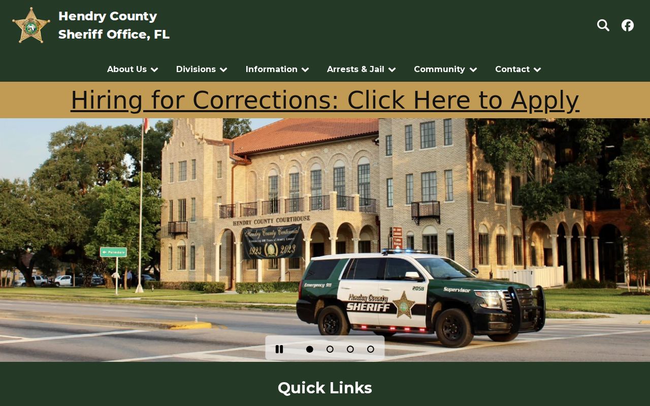 Hendry County criminal history Sheriff records services